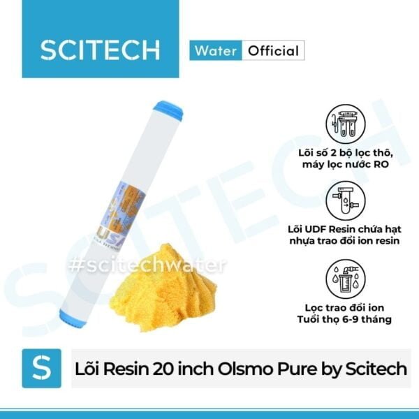 Lõi UDF Resin 20 inch Olsmo Pure by Scitech