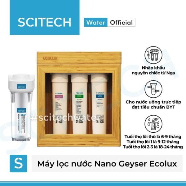 may loc nuoc nano geyser ecolux