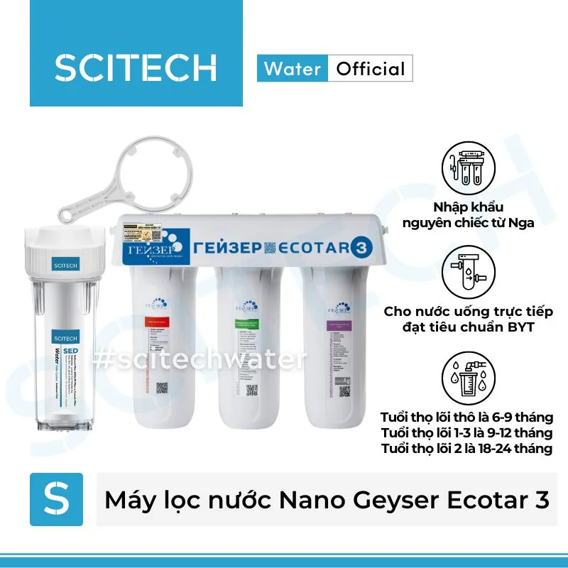 may loc nuoc nano geyser ecotar 3