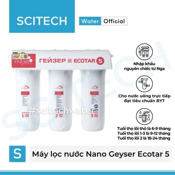 may loc nuoc nano geyser ecotar 5