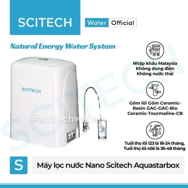 may loc nuoc nano scitech aquastarbox