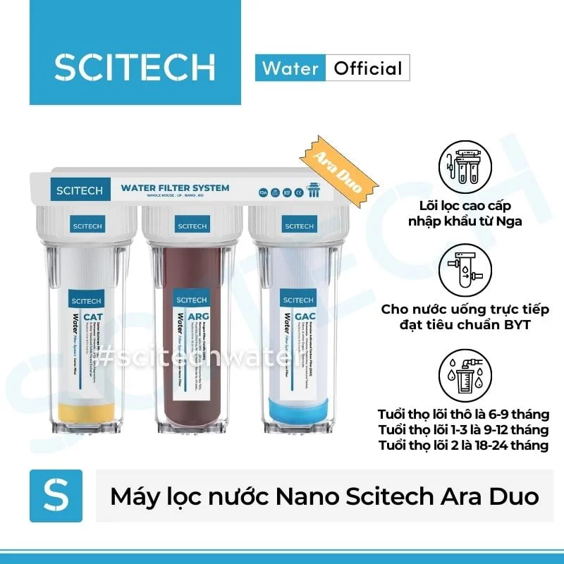 may loc nuoc nano scitech ara duo