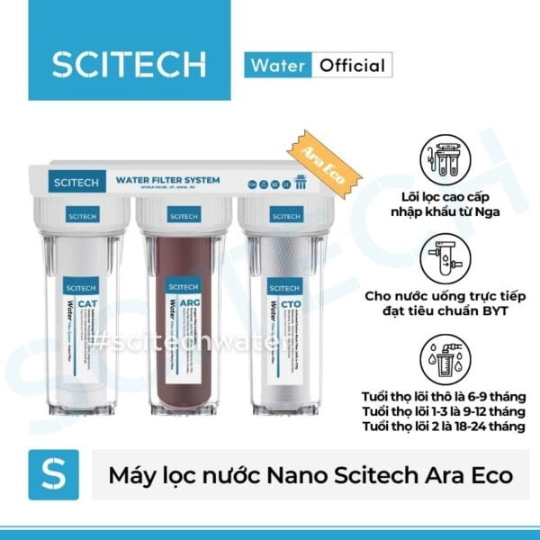 may loc nuoc nano scitech ara eco