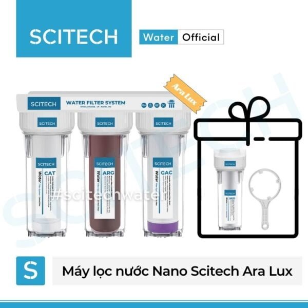 may loc nuoc nano scitech ara lux
