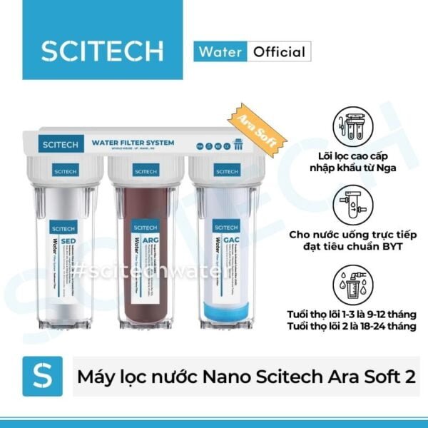 may loc nuoc nano scitech ara soft 2