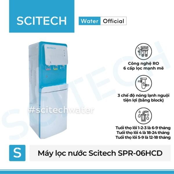 may loc nuoc nong lanh nguoi scitech spr-06hcd