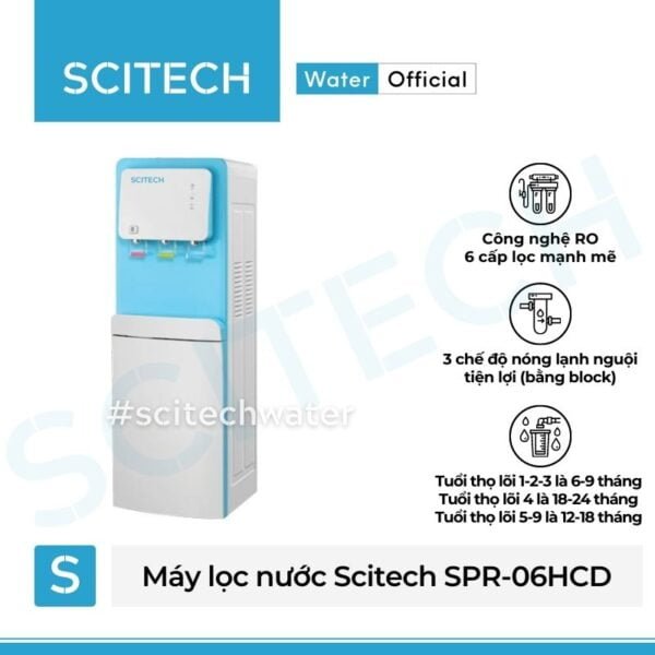 may loc nuoc nong lanh nguoi scitech spr-06hcd