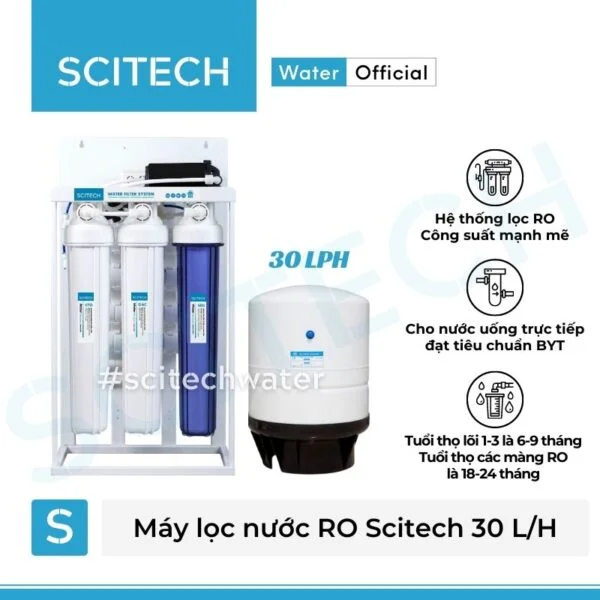 may loc nuoc ro ban cong nghiep scitech 30lph