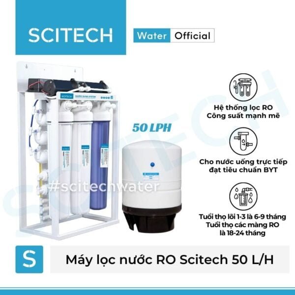 may loc nuoc ro ban cong nghiep scitech 50lph