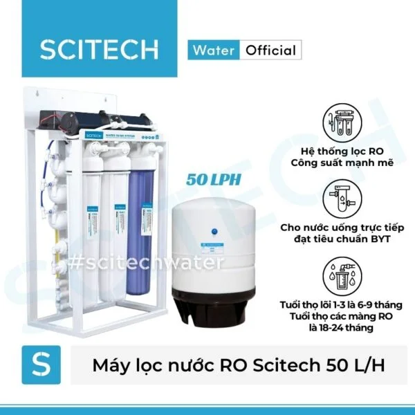 may loc nuoc ro ban cong nghiep scitech 50lph