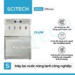may loc nuoc ro nong lanh cong nghiep scitech 75lph