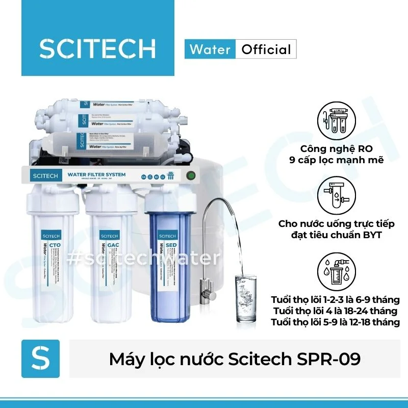 may loc nuoc ro scitech spr-09