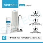 thiet bi loc nuoc tai voi de ban scitech tw1pp
