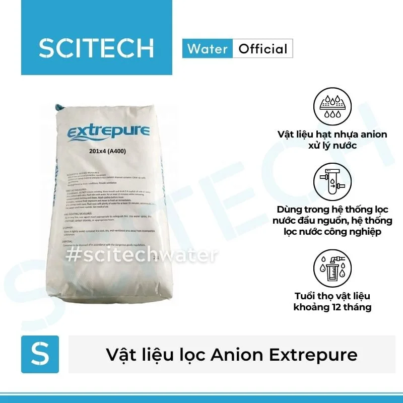 vat lieu loc anion extrepure