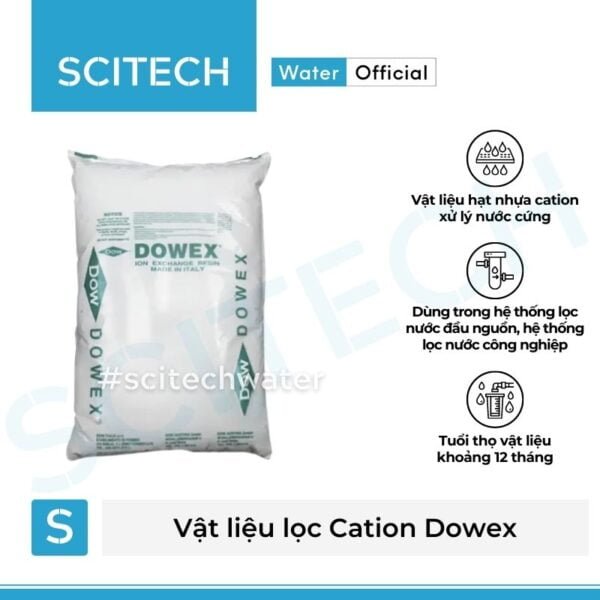 vat lieu loc cation dowex