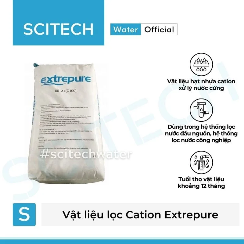 vat lieu loc cation extrepure