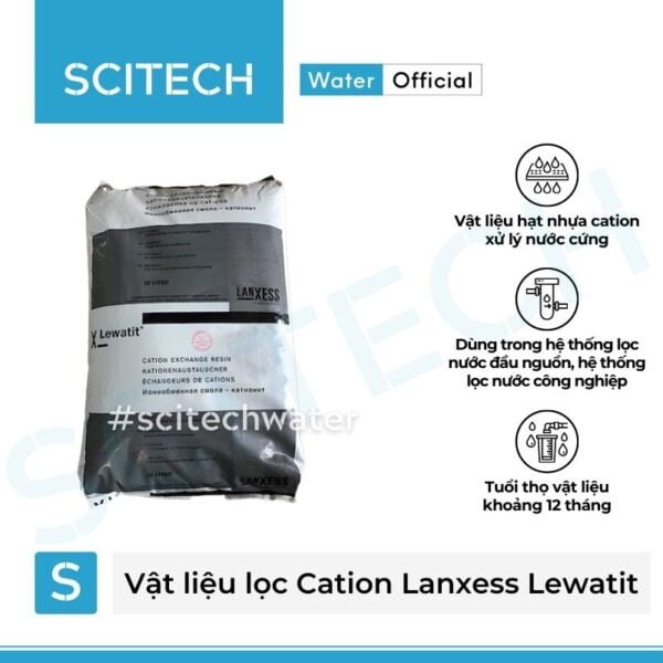 vat lieu loc cation lanxess lewatit