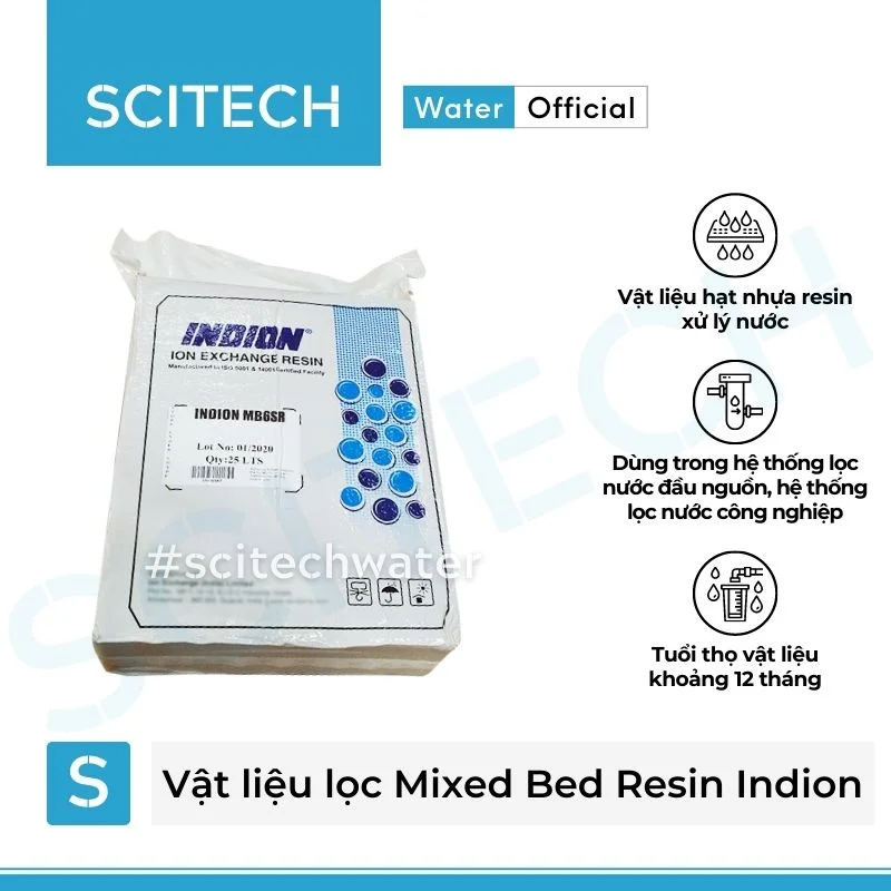 at lieu loc mixed bed resin indion mb6sr