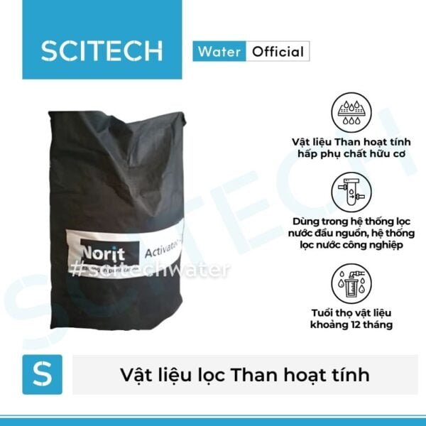 vat lieu loc than hoat tinh than ha lan norit pk1-3