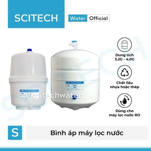 binh ap may loc nuoc ro gia dinh