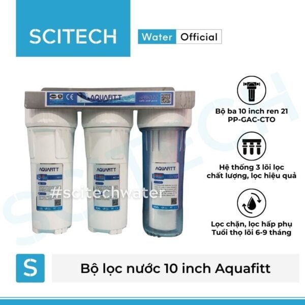 bo ba loc tho 10 inch aquafitt