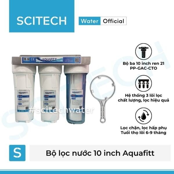 bo ba loc tho 10 inch aquafitt