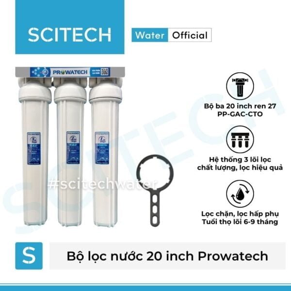 bo ba loc tho 20 inch prowatech