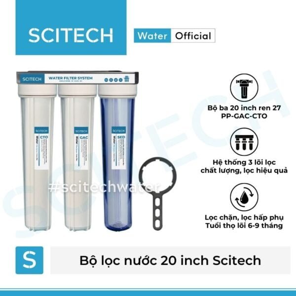 bo ba loc tho 20 inch scitech