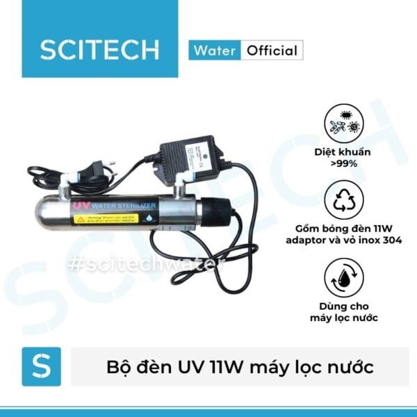 bo den uv 11w may loc nuoc