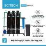 he thong lam mem nuoc 3 cot composite autovalve mau den