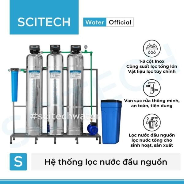 he thong lam mem nuoc 3 cot inox autovalve