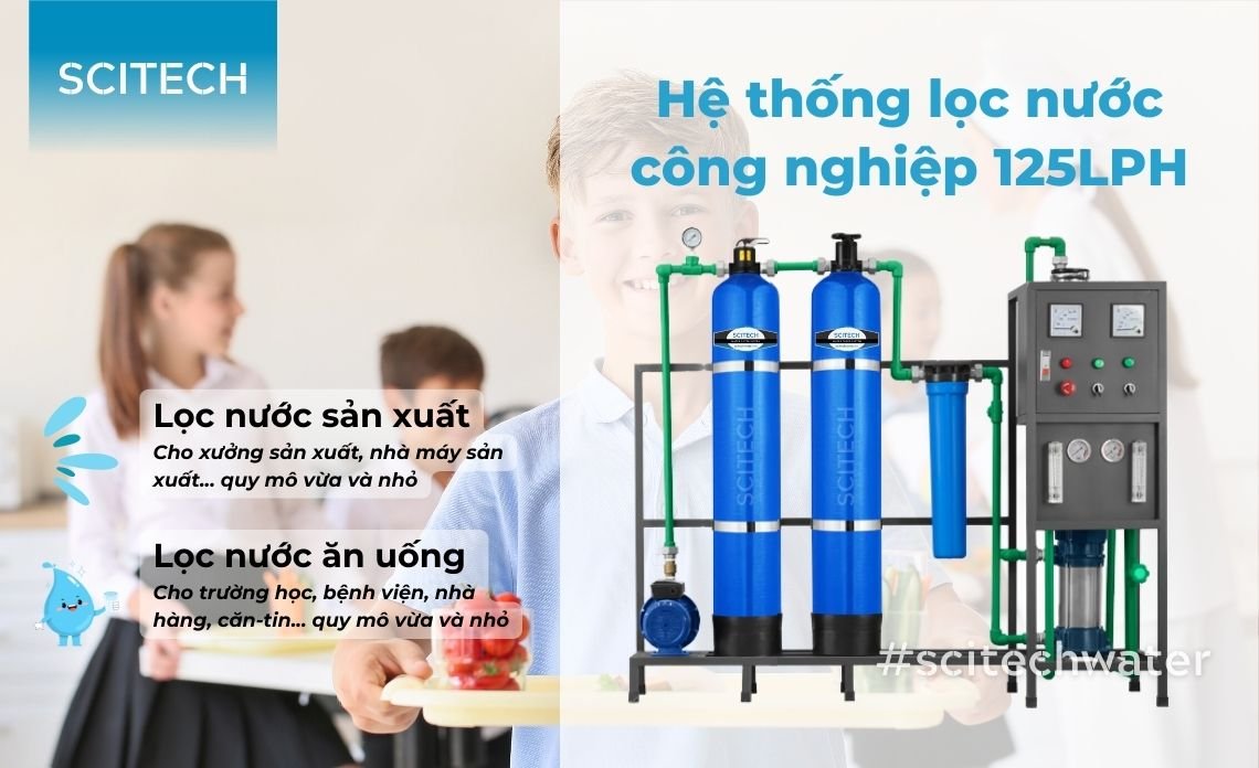 he thong loc nuoc cong nghiep 125lph