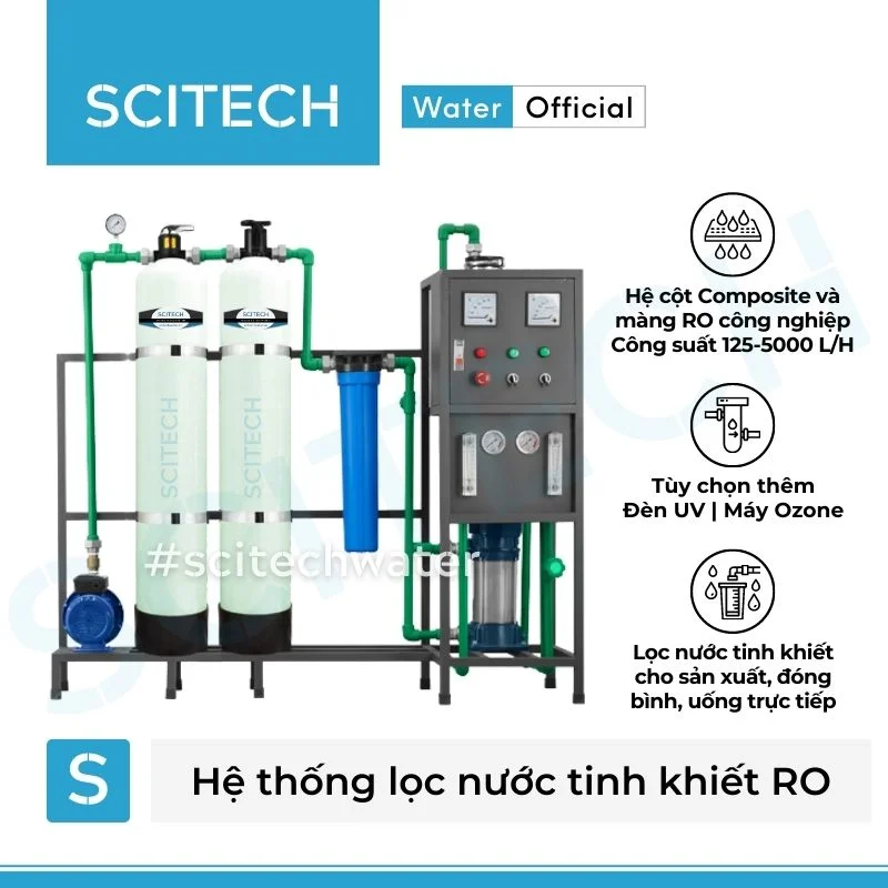 he thong loc nuoc cong nghiep 150lph