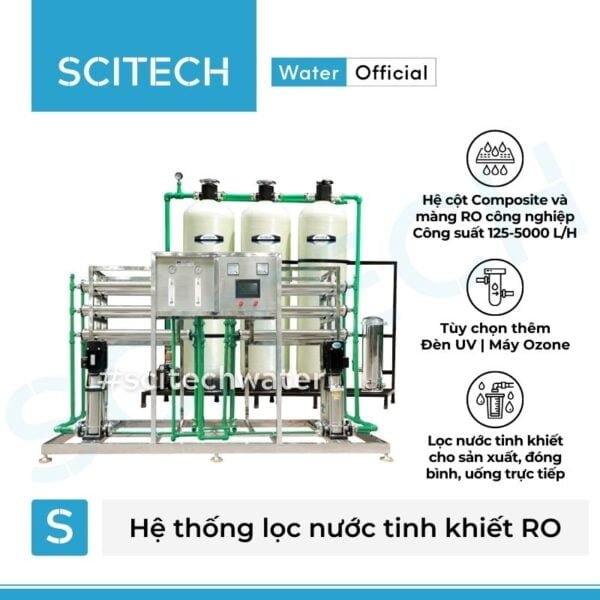 he thong loc nuoc cong nghiep 3000lph