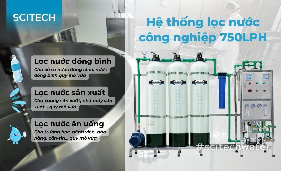 he thong loc nuoc cong nghiep 750lph