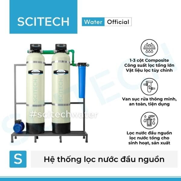 he thong loc nuoc dau nguon 2 cot composite autovalve mau trang