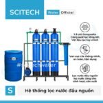Hệ thống lọc nước giếng khoan 3 cột Composite 1054 - Hệ thống lọc nước tổng SW3C-1054GK