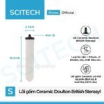 loi gom ceramic doulton british sterasyl