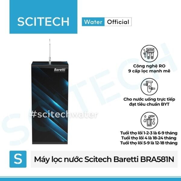 may loc nuoc ro scitech baretti bra581n