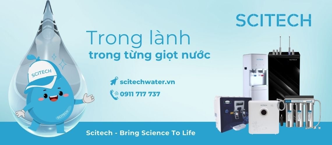banner scitech water bang gia