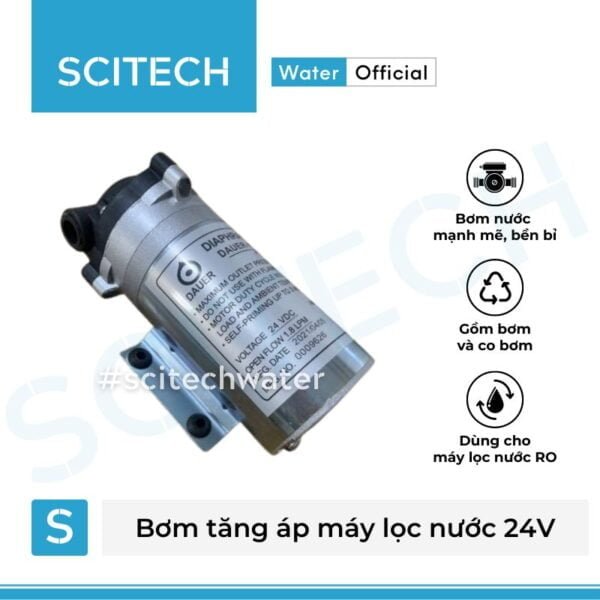 bom 24v bom tang ap may loc nuoc 24v