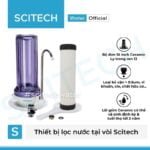 Thiết bị lọc nước tại vòi để bàn Scitech Ultracarb TC1CER-UTC - Thiết bị lọc nước lắp trên bồn rửa, Máy lọc nước Nano Ceramic